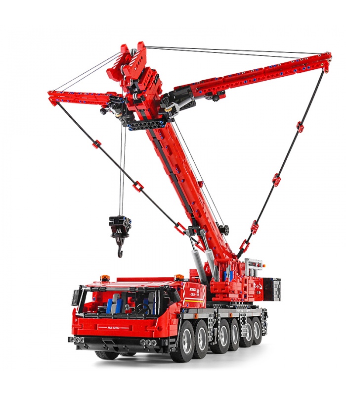 MOLD KING 17013 Grove Mobile Crane GMK Juego de bloques de construcción de control remoto