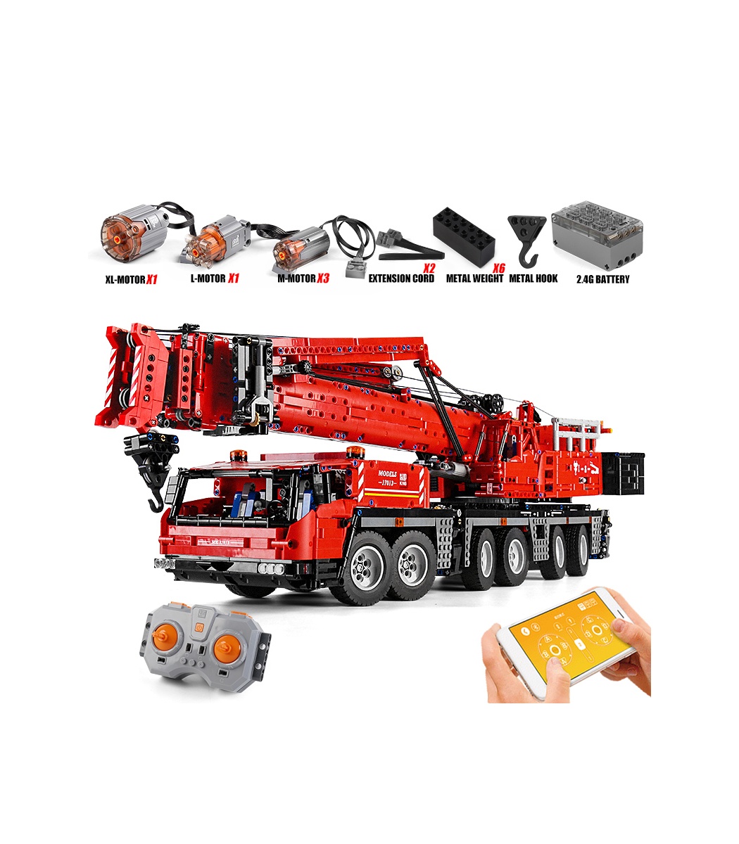 Grue mobile Liebherr LTM-11200 télécommandée avec ensemble de