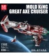 MOLD KING 21002 Old Republic Escort Cruiser Star Wars Juego de bloques de construcción de