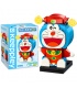 Keeppley K20403 Doraemon Dios de la Riqueza Juego de juguetes de bloques de construcción