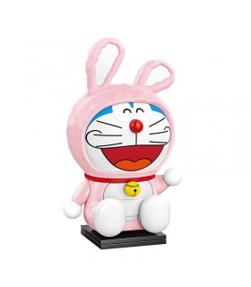 Keeppley K20415 Juego de juguetes de bloques de construcción Doraemon Rabbit