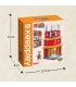 Keeppley K20514 Hokage 오피스 빌딩 빌딩 블록 장난감 세트