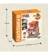 Keeppley K20517 Juego de juguetes de bloques de construcción de tienda de castañas dulces
