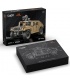 CADA C61036 1:8 HUMVEE H1 Geländewagen-Baustein-Spielzeugset