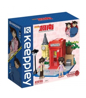 Keeppley K20705 Juego de juguetes de bloques de construcción confesión de la esquina de la calle