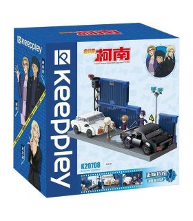 Keeppley K20708 Ensemble de jouets de blocs de construction Dark Organization Duel
