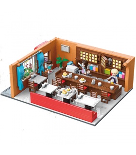 Keeppley K20710 Shiro Cafe Building Block Toy Set