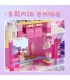 Keeppley K20818 Sweet Peer Kuromi My Melody Blocs de construction Ensemble de jouets