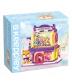 Keeppley K28010 Shiba Inu Gashapon Machines Juego de juguetes de bloques de construcción