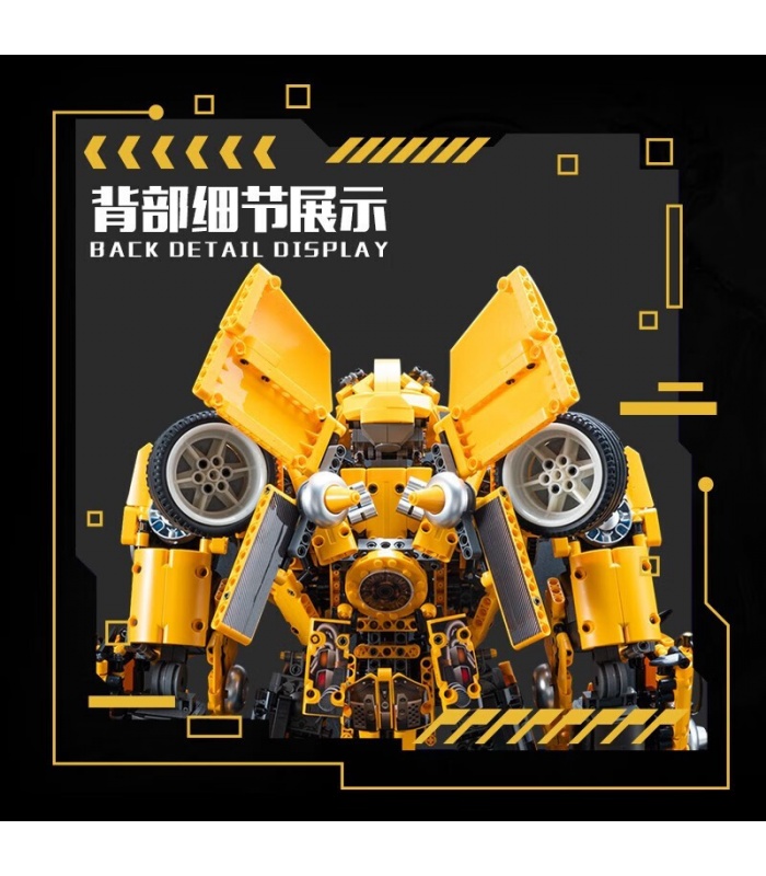 KBOX V5007 Transformers Bumblebee DJ-Rambo Man blocs de construction ensemble de jouets