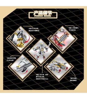 JIE STAR 67018 Endless Dawn Series Barbarian King Mecha Building Blocks Toy Set