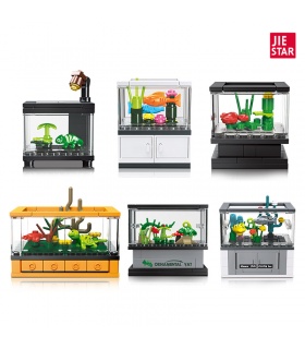 LJZ 8808 Wind Galloping Series Sign Apollo Sports Car Building Blocks Toy Set