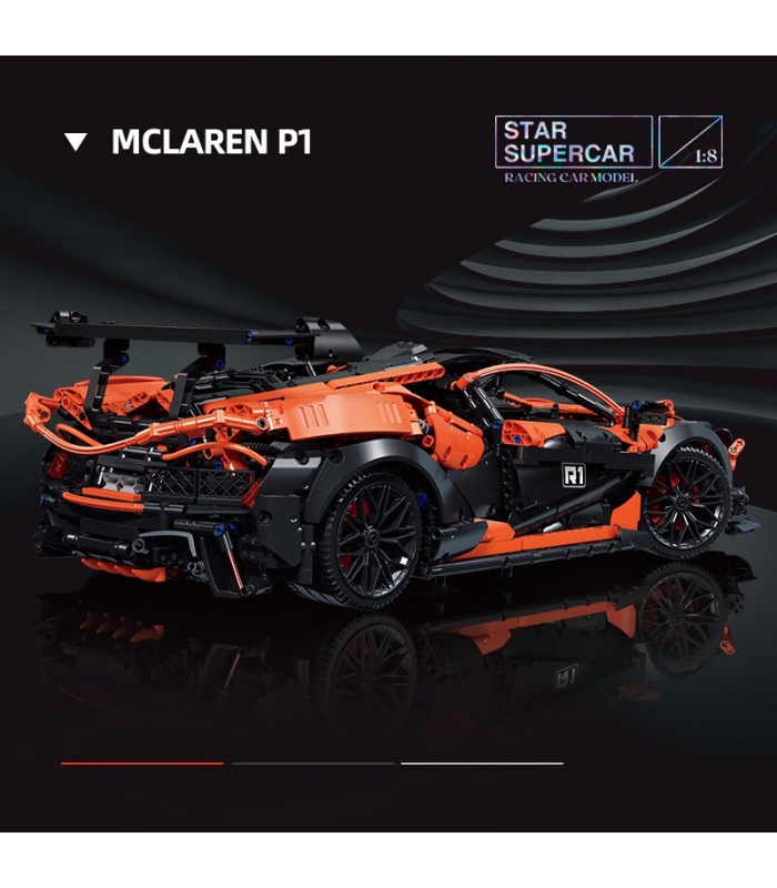 JIE STAR 91104 McLaren P1 Juego de juguetes de bloques de construcción