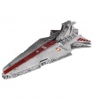 MOLD KING 21005 Venator Class Republic Attack Cruiser Interstellar Series Bausteine-Spielzeug-Set
