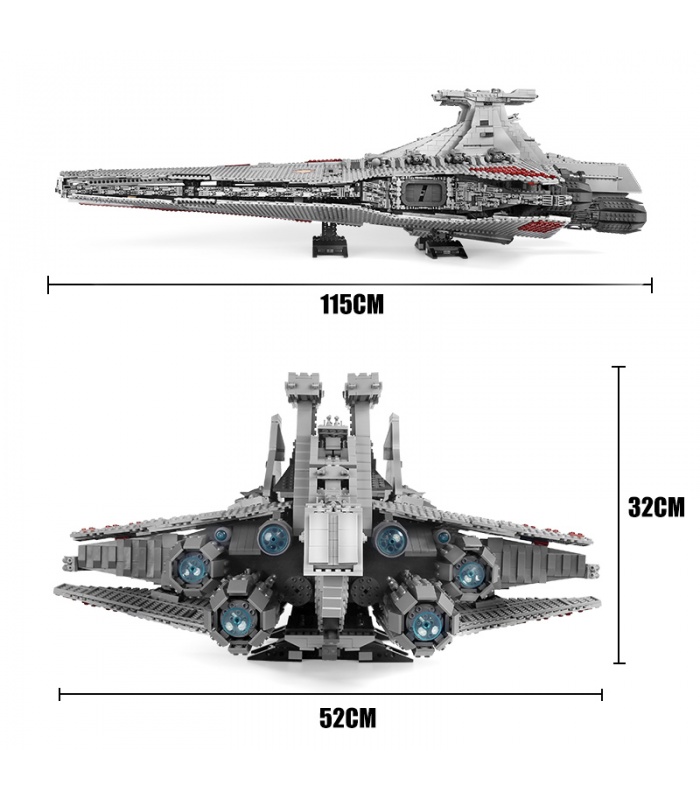 MOLD KING 21005 Venator Class Republic Attack Cruiser Interstellar Series