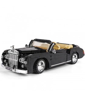 MOLD KING 10006 Rolls-Royce 1964 RR Silver Cloud Car Building Blocks Juego de juguetes