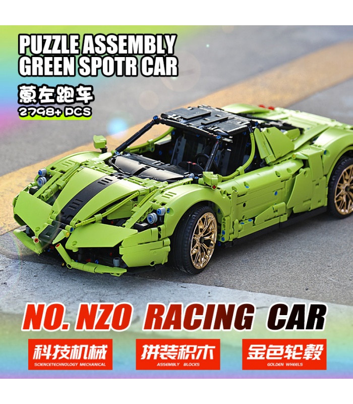 MOLD KING 13074 Serie de modelos de coches Enzo Sports Car Building Blocks Toy Set