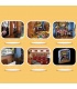 MOLD KING 16032 Konzerthalle mit LED-Leuchten Novatown-Serie Bausteine-Spielzeug-Set