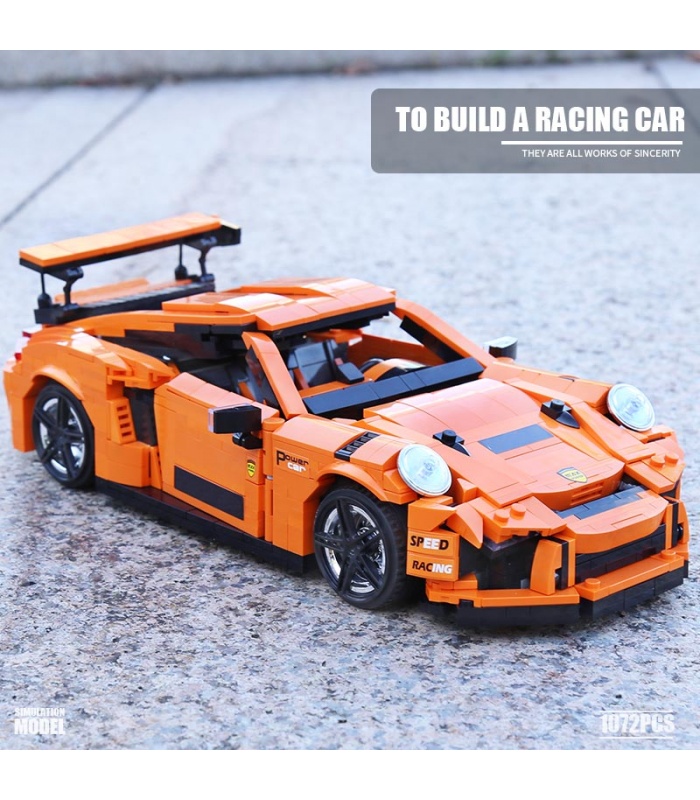 MOLD KING 13129 Creative Series GT3-911 Sports Car Building Blocks Toy Set