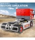 MOULD KING 13152 Big Racing Truck Building Blocks Toy Set
