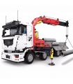 MOULD KING 19002 Pneumatic Crane Truck Remote Control Building Blocks Toy Set