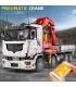 MOULD KING 19002 Pneumatic Crane Truck Remote Control Building Blocks Toy Set