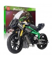 MOLD KING 23002 Kawasaki H2-R Juego de juguetes de bloques de construcción de motocicleta