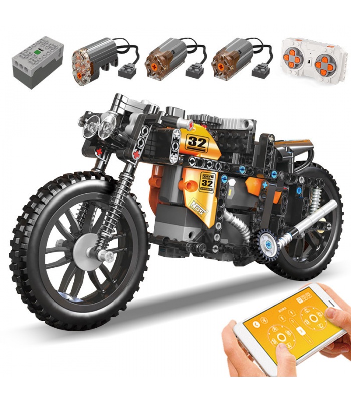 MOLD KING 23005 Racing Motocicleta Control remoto Bloques de construcción Juego de