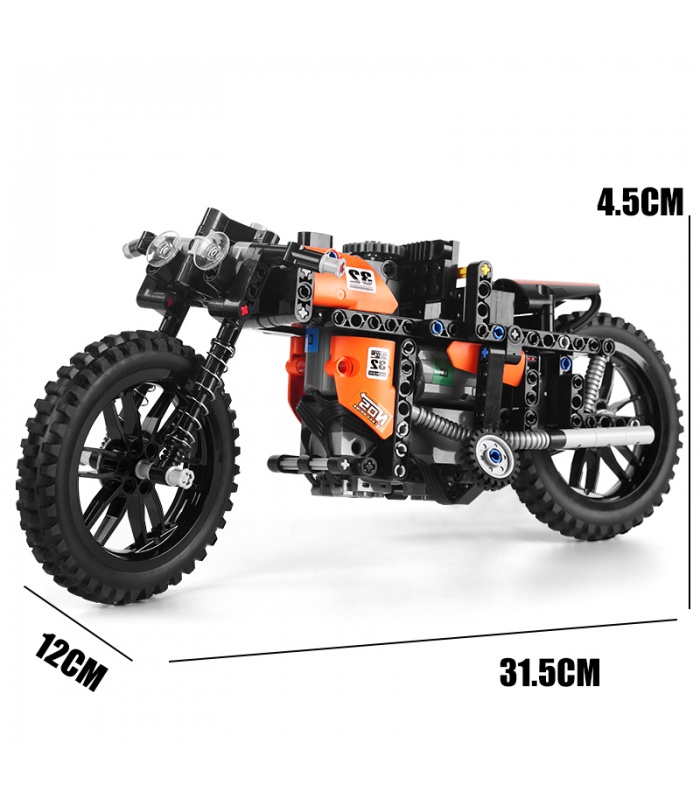 MOLD KING 23005 Racing Motocicleta Control remoto Bloques de construcción Juego de