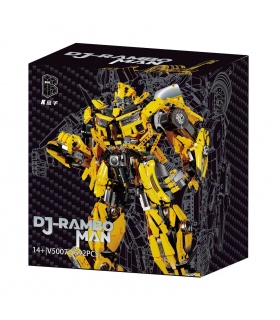 KBOX V5007 Transformers Bumblebee DJ-Rambo Man Bausteine Spielzeugset