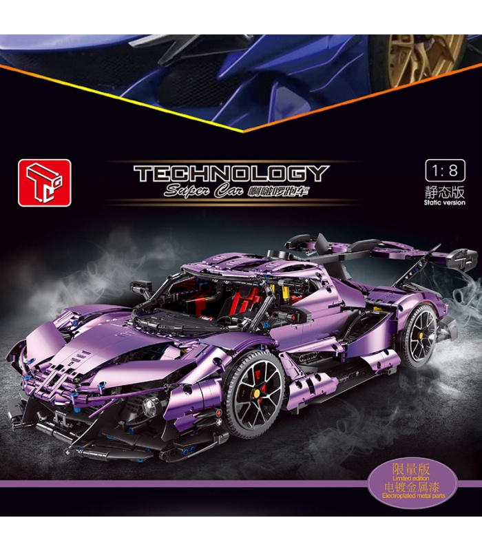 TGL T5012B Gumpert Apollo IE Super Car Edición especial Ladrillos de construcción Juego