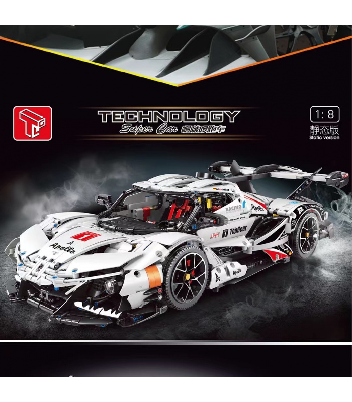 TGL T5012 Gumpert Apollo IE Super Car Building Bricks Juego de juguetes