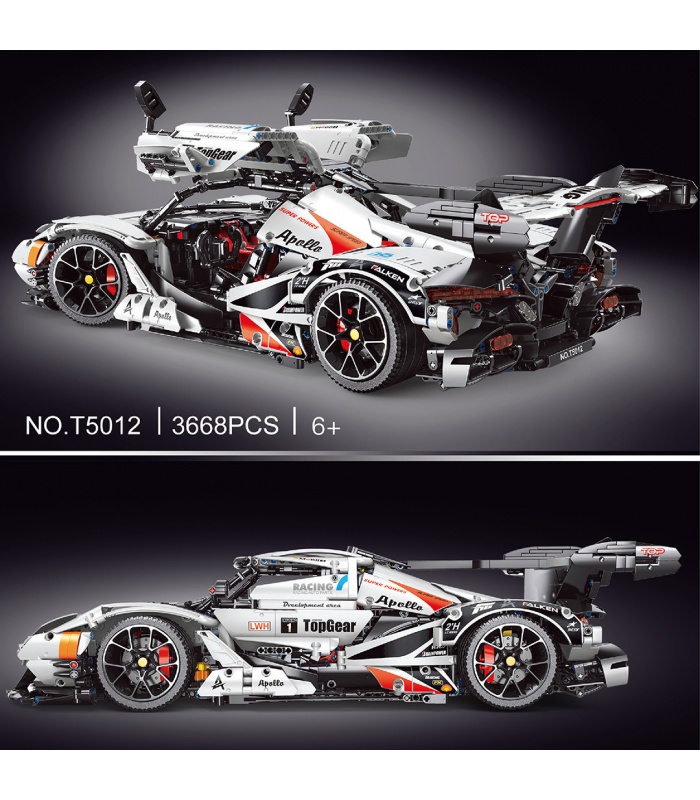 TGL T5012 Gumpert Apollo IE Super Car Building Bricks Toy Set