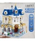 MOULD KING 11005 MKingLand Costume Shop with LED Lights Building Blocks Toy Set