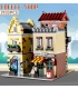 MOLD KING 16008 커피 하우스 카페 숍 Novatown 빌딩 블록 장난감 세트