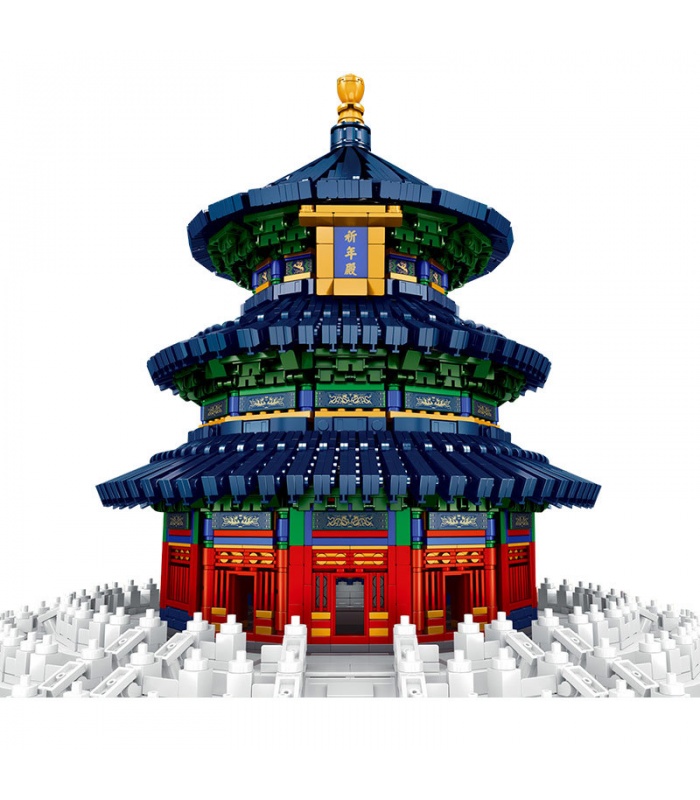 MOULD KING 22009 série de construction célèbre Temple du ciel blocs de construction ensemble de jouets