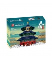 MOLD KING 22009 베이징 천단 기도실 빌딩 블록 장난감 세트