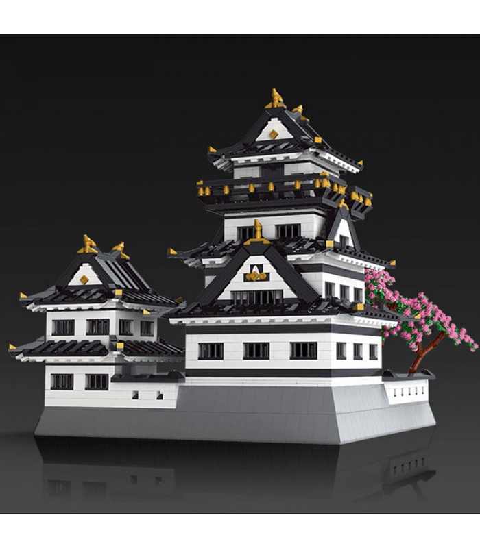 MOLD KING 22006 Himeji Castle Ustar 나즈키 빌딩 블록 장난감 세트