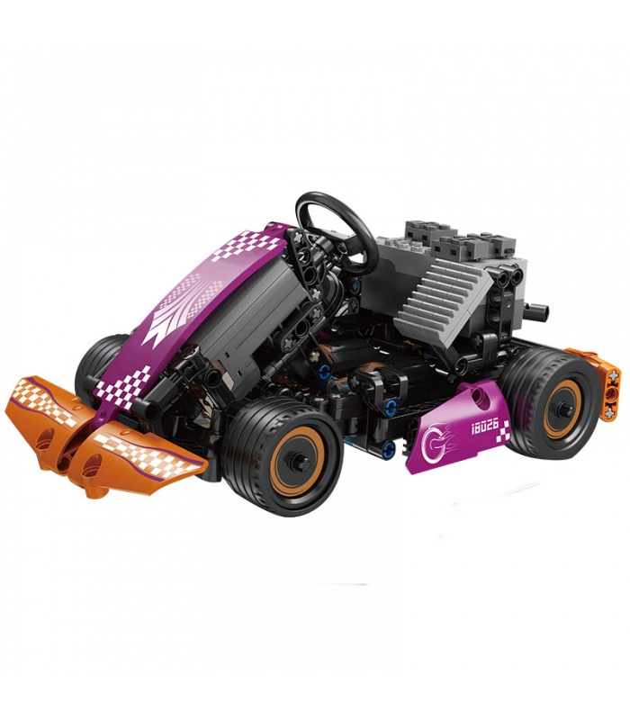 MOLD KING 18026 RC Karting GO-KART Juego de juguetes de bloques de construcción de