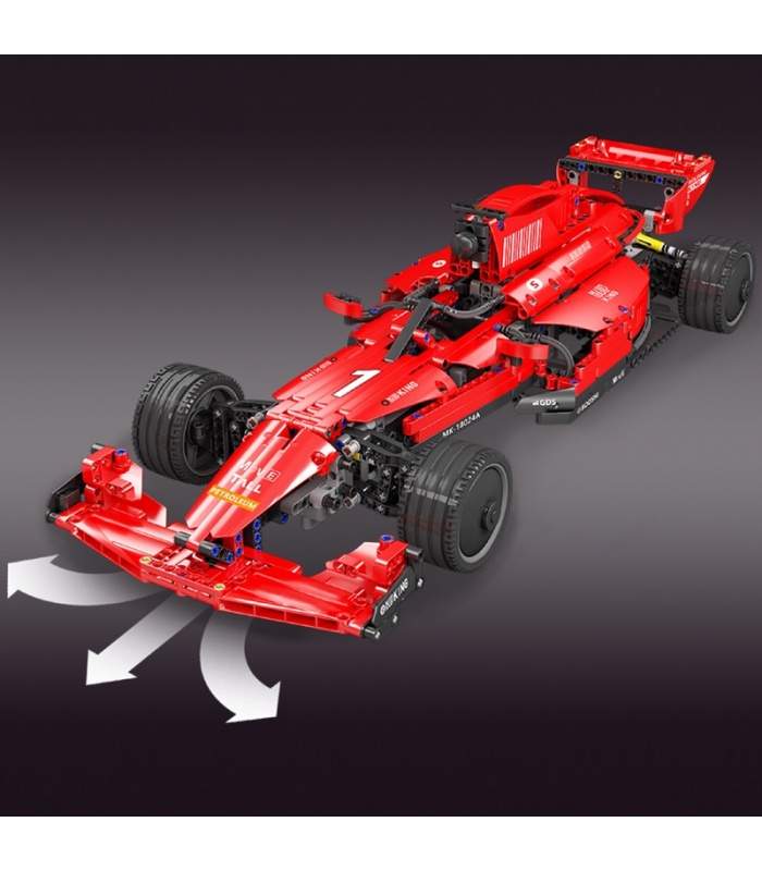 MOLD KING 18024A Formule 1 F1 Rouge Furieux Racing Blocs de Construction Ensemble de