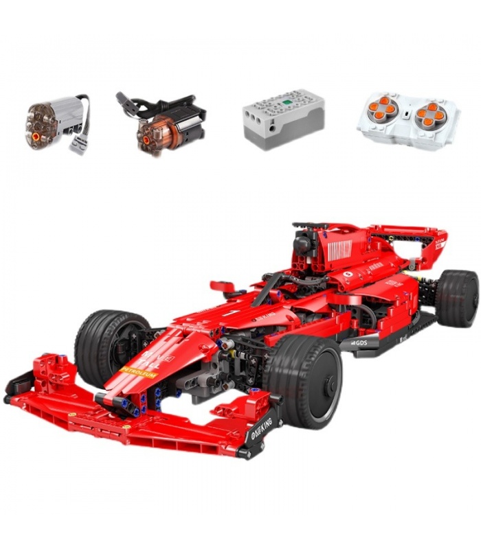 MOULD KING 18024A Formula One F1 Red Furious Racing Building Blocks Toy Set