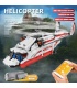 MOLD KING 15012 Heavy Lift Coaxial Transport Hélicoptère RC Building Blocks Toy Set
