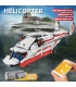 MOULD KING 15012 Heavy Lift Coaxial Transport Helicopter RC Building Blocks Toy Set