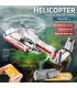 MOULD KING 15012 Heavy Lift Coaxial Transport Helicopter RC Building Blocks Toy Set