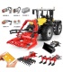 MOLD KING 17019 Tractor Fastrac 4000er Juego de juguetes de bloques de construcción de