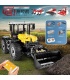 MOLD KING 17019 Tractor Fastrac 4000er Juego de juguetes de bloques de construcción de