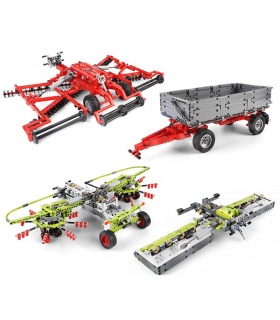 MOLD KING 17021 Tractor Supplement Pack Building Blocks Juego de juguetes