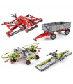 MOLD KING 17021 Tractor Supplement Pack Building Blocks Juego de juguetes