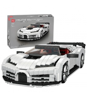 MOLD KING 10004 Bugatti 110 Edición especial Sports Car Building Blocks Toy Set