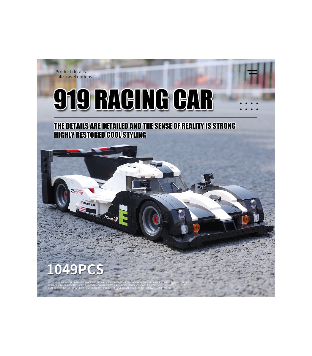 Kit De Construction Voiture De Course Mould King - 1235 Pièces - Modèle Technique Pour Adultes Et Enfants +10 Ans